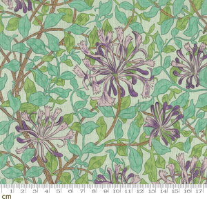 yModa _zBest of Morris-8362-66(3B-04) Best of Morris William Morris EBAX Honeysuckle nj[TbN O[n ԕ A Rbg100% V[`O y10cmPʔ̔z