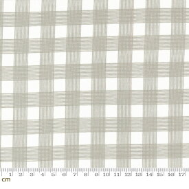 【Moda モダ】Bountiful Blooms-37665-11(2B-02) ホワイト系 グレー系 チェック柄 シンプル コットン100% シーチング【10cm単位販売】