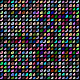 【nora. ノラ】24SP-FR1237-BR-D(ブロード) ブラック系 カラフル系 アイテム柄 鳥柄 羽柄 コットン100% シーチング【10cm単位販売】