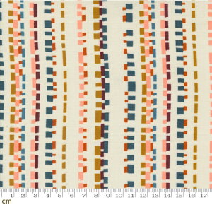【Moda モダ】Folk Lore-45606-11(3B-07) ベージュ系 記号 幾何学模様 おしゃれ コットン100% シーチング【10cm単位販売】