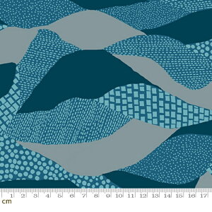 �yRuby Star�zReimagined Landscapes-RS6053-16(3A-04) �u���[�n ���ۉ� �͗l �_�� �h�b�g �J���t�� �|�b�v ���킢�� �V�[�`���O 110cm���y10cm�P�ʔ̔��z