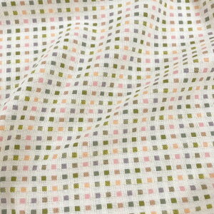 【反売り 10m】【布のsonata】先染めドビーチェック ATYD0010(3A) ドビー織 小さめ チェック 格子柄 シンプル ベーシック 110cm幅