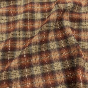 【布のsonata】先染めメランジチェック ATYD0011(3A) 小さめ チェック 格子柄 シンプル ベーシック 110cm幅 【10cm単位販売】