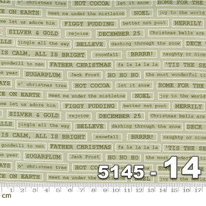 �yModa ���_�zChristmas Morning-5145-14(2E-03) �O���[���n ������ �N���X�}�X �R�b�g��100% �V�[�`���O ���r�[�X�^�[�y10cm�P�ʔ̔��z