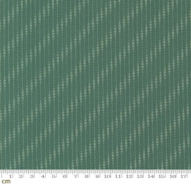 【Moda モダ】Collections For A Cause Unity-46264-14(3A-07) グリーン ストライプ柄 アンティーク柄 おしゃれ コットン100％ シーチング 110cm幅【10cm単位販売】