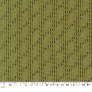 【Moda モダ】Collections For A Cause Unity-46264-15(3A-02) グリーン ストライプ柄 アンティーク柄 おしゃれ コットン100% シーチング 110cm幅【10cm単位販売】