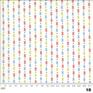 yModa _zFigs & Shirtings-20396-18(2E-03) zCgn u[n bhn O[n L Rbg100% V[`O y10cmPʔ̔z