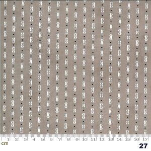 yModa _zFigs & Shirtings-20396-27(2E-03) zCgn O[n L Rbg100% V[`O y10cmPʔ̔z