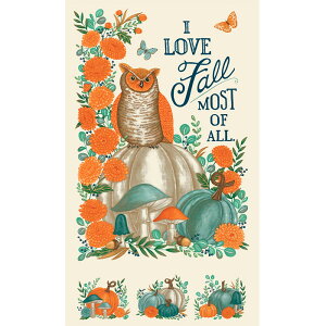 yModa-k _zI Love Fall Most Of All-56147-11(3A-04)  J{` ԕ p AC{[ G{ V[`O 110cm nhCh pb`[N