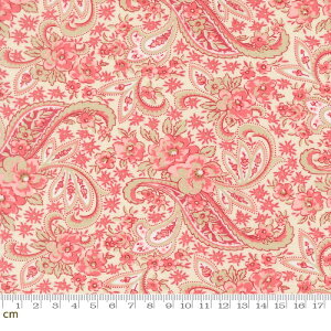 �yModa-k ���_�zPetals And Polka Dots-3081-11(3A-07) �ԕ� �y�C�Y���[�� �z���C�g�n �s���N�n ���킢�� �V�[�`���O 110cm�� �p�b�`���[�N �n���h���C�h�y10cm�P�ʔ̔��z