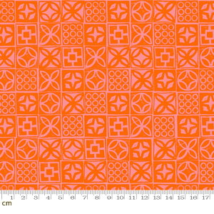�yRuby Star�zPoolside Too-RS5201-13(3A-10) �^�C���� �I�����W�n �s���N�n �|�b�v ���킢�� �V�[�`���O 110cm�� �p�b�`���[�N �n���h���C�h�y10cm�P�ʔ̔��z