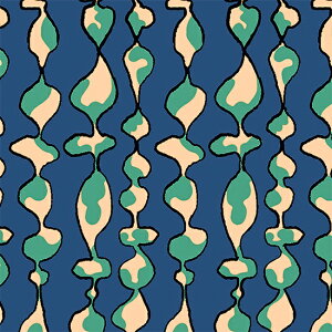 【nora. ノラ】23SP-DC1037-L(1F-03) ストライプ柄 レトロ ブルー ベージュ ライトブルー グリーン パープル ブラウン コットンリネン生地 キャンバス生地 110cm幅【10cm単位販売】