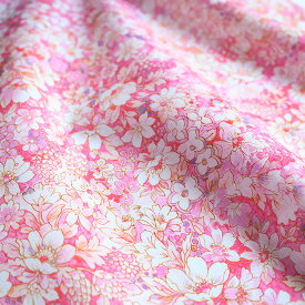 【nora. ノラ】23SP-FR1180(3D) 小花柄 ボタニカル 水彩風 かわいい ファンシー コットン100% シーチング 110cm幅【10cm単位販売】