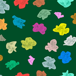 ynora. mz23FA-ST1330-A(3D) ԕ zCg O[ uE }`J[ |bv Rbg100% V[`O 110cmy10cmPʔ̔z