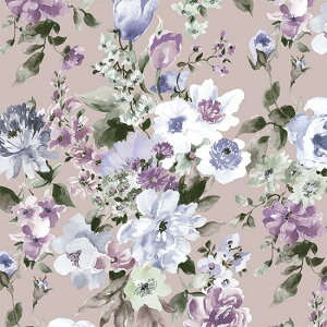 【nora. ノラ】23WI-FR1231-BR-B(ブロード)(1F-09) フラワー クラシカル シック レトロ ブーケ モチーフ 総柄 花柄 おしゃれ ピンク系 コットン 100%【10cm単位販売】