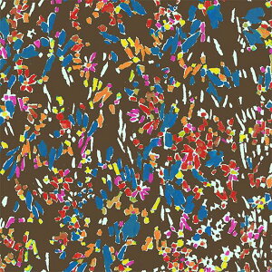 �ynora. �m���z23WI-TX1101-OX-B(3D) ������ �y�C���g�� �A�[�g �j���A���X ���� �v�����g �O���[���n �J���t�� �}���`�J���[ ������� �R�b�g��100% �I�b�N�X���n 110cm���y10cm�P�ʔ̔��z