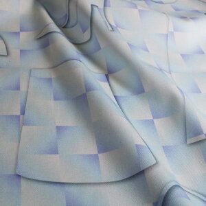 �ynora. �m���z23WI-SN1061-OX-B(3D) �t�@�b�V���� ������� �^�C�� �u���b�N �v�����g �z���C�g �u���[ ���F �O���f�[�V���� �R�b�g��100% �I�b�N�X���n 110cm���y10cm�P�ʔ̔��z