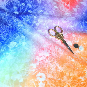 �ynora. �m���z25SU-AM1009(3D) �ԕ� �ʐ^ ��C �J���t�� �}���`�J���[ �f�W�^�� �f�U�C�� �R�b�g��100% �V�[�`���O 110cm���y10cm�P�ʔ̔��z