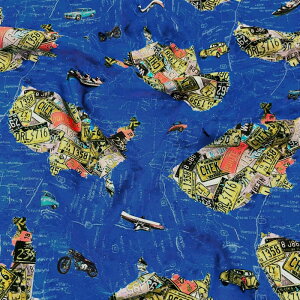 yAOHIGE AIqQzI[hAJ 24A-SS-126(3C-03) n} ԕ AJ`[t AJ io[v[g Be[W Rbg100% V[`O 110cmy10cmPʔ̔z