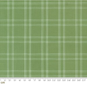 �yModa ���_�zShoreline-55302-15(2E-06) �O���[�� �`�F�b�N �E�B���h�E�y�[�� ���B���e�[�W �R�b�g��100% �V�[�`���O �y10cm�P�ʔ̔��z