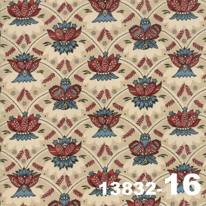 yModa _zVive La France-13832-16(3B-06) ԕ A bhn x[Wn AeB[N Rbg100% V[`O French General t`WFl y10cmPʔ̔z