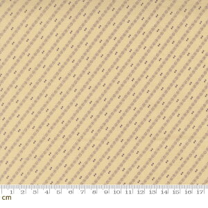 【Moda-k モダ】Wild Orchid-2777-22(3A-05) ストライプ柄 幾何学 模様 アンティーク イエロー キルト シーチング 110cm幅 パッチワーク ハンドメイド【10cm単位販売】