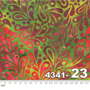 yModa _zWild Wave Batiks-4341-23(oeBbN)(2C-02) O[n bhn p[vn eNX` 􉽊w oeBbNy10cmPʔ̔z