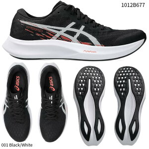 yAVbNXzHYPER SPEED4 WOMENS jOV[Y@fB[X/jOV[Y/ASICS(1012B677) 001 Black/White