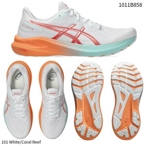 yAVbNXzGT-1000 13 jOV[Y/ASICS(1011B858) 101 White/Coral Reef