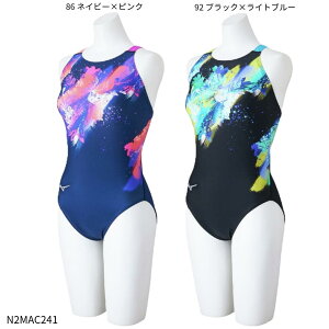 ネコポス選択可【ミズノ】STREAM ACE ローカット 競泳水着/レディース水着/ワンピース水着/MIZUNO (N2MAC241)