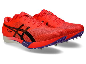 【アシックス】METASPEED LD LE 2 メタスピード/長距離スパイク/スパイク 陸上/asics (1093A255) 600 Red/Black