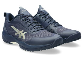 【アシックス】PRESTIGE LYTE 5OC WIDE ワイドモデル/オムニ・クレー/テニスシューズ/asics (1043A022) 400 Midnight/Birch