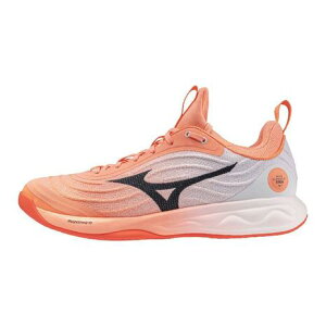 �y�~�Y�m�zWAVE LUMINOUS ELITE WIDE ���C�h���f��/�o���[�{�[���V���[�Y/�o���[�V���[�Y/MIZUNO(V1GA2621) 80 �I�����W×�u���b�N