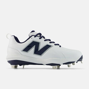 �y�j���[�o�����X�zFuelcell 1000 Metal V1 4E/�싅�X�p�C�N/Newbalance (M100044X) 103 WHITE with TEAM NAVY