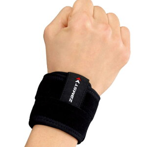【ザムスト】 リストバンド 手首サポーター/手首用/サポーター/ミドルサポート/左右兼用/ZAMST (Wrist-band) ブラック