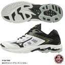 【ミズノ】ウエーブライトニング Z5 バレーボールシューズ/バレーシューズ/mizuno (V1GA1900) 09 ホワイト×ブラック×イエロー