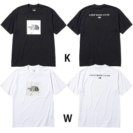 【THE NORTH FACE】S/S A Drop Square Logo Tee 半袖ドロップスクエアTシャツ/半袖Tシャツ/Tシャツ/国内正規品/ノースフェイス(NT32242)