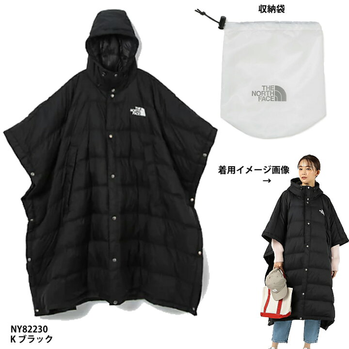 楽天市場】【THE NORTH FACE】Padded Poncho Coat レディース 