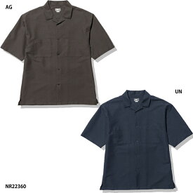 【THE NORTH FACE】S/S Seersucker Vent Mesh Shirt ショートスリーブシアサッカーベントメッシュシャツ/国内正規品/ノースフェイス(NR22360)