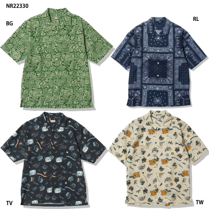 楽天市場】【THE NORTH FACE】S/S Aloha Vent Shirt ショートスリーブ
