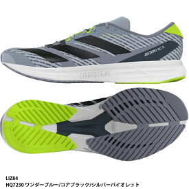 【アディダス】ADIZERO RC 5　アディゼロ/ランニングシューズ/adidas(LIZ84)HQ7230 ワンダーブルー/コアブラック/シルバーバイオレット