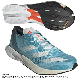 【アディダス】ADIZERO JAPAN 8 W　アディゼロジャパン/ウィメンズ/レディース/ランニングシューズ/adidas(MDF88)HQ4656 ライトアクア/フットウェアホワイト/マジックグレーメタリック