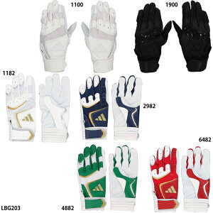 ネコポス選択可【アディダス】バッティンググラブTOP1 バッティンググローブ/バッティンググラブ/adidas(LBG203)
