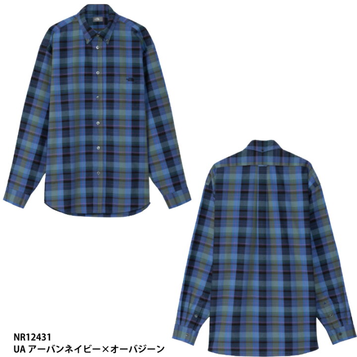 楽天市場】【THE NORTH FACE】L/S Madras Shirt ロングスリーブ 