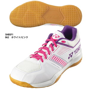 �y���l�b�N�X�zPOWER CUSHION STRIDER FLOW �p���[�N�b�V�����X�g���C�_�[�t���[ �o�h�~���g���V���[�Y/YONEX(SHBSF1)062�@�z���C�g/�s���N