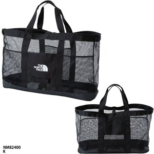 yTHE NORTH FACEz Glutton Mesh Tote L ObgbVg[gL/m[XtFCX/Ki(NM82400) K ubN