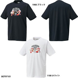 ネコポス選択可【ゼット】パワプロ君コラボTシャツ 野球ウェア/zett(BOT97101)