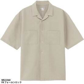 【THE NORTH FACE】S/S Seersucker Vent Mesh Shirt ショートスリーブシアサッカーベントメッシュシャツ/国内正規品/ノースフェイス(NR22360) FR フォールンロック