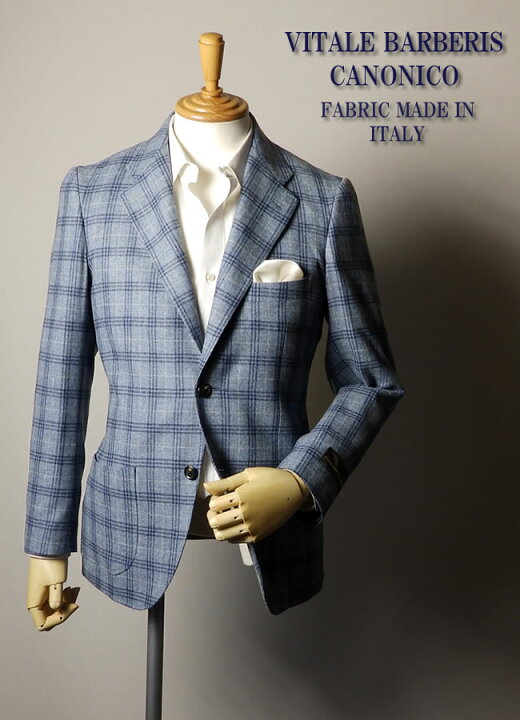 楽天市場】ジャケット vitale barberis canonico大人の テーラー 