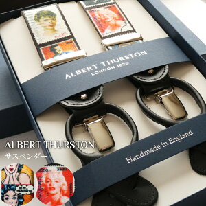 ALBERT THURSTON �A���o�[�g �T�[�X�g�� �u���C�V�X �T�X�y���_�[�c�[�E�F�C / TWO IN ONE �I�[���h ���g�� �V�l�} �� 2��